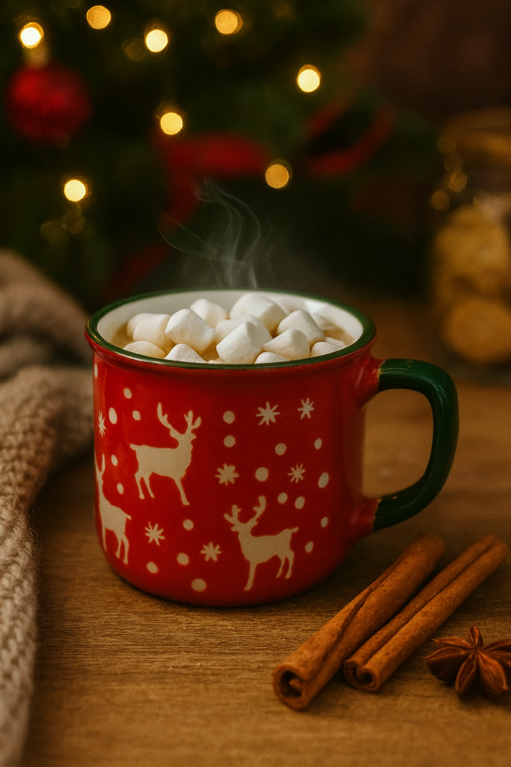 Festive Christmas Mugs pack of 2