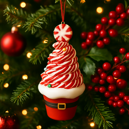 Candy Swirl Tree Ornament