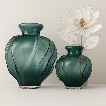 Artistic Glass Vase -set of 2