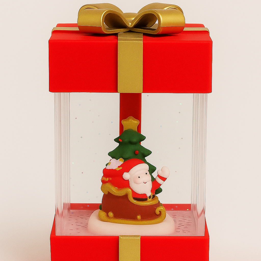Mini Christmas Gift Box Collection lighting With Music