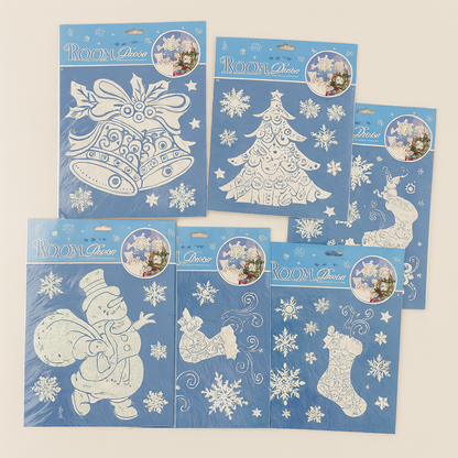 Christmas Light Sticker - pack of 5