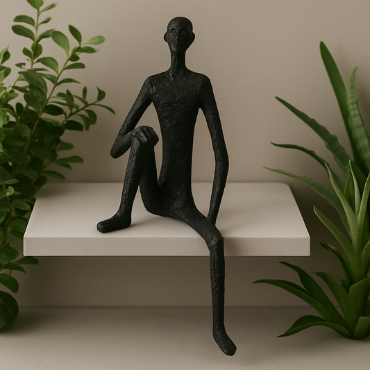 Sitting Art Sculpture