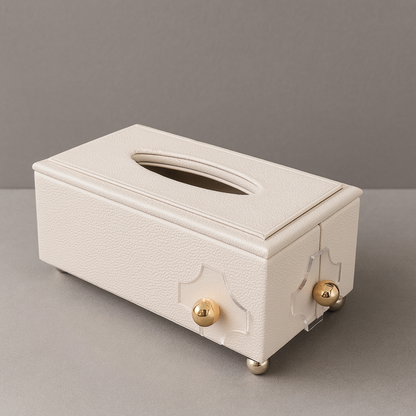Luxury Leather Tissue Box