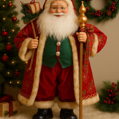 Red and Gold Santa Magic