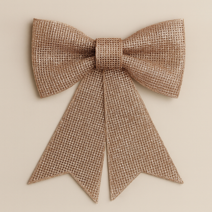 Elegant Christmas Tree Decorative Bow