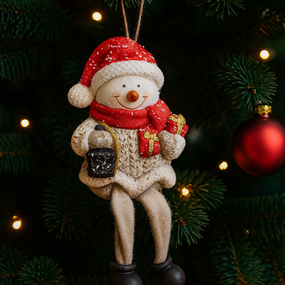 Santa Hanging Ornament-Set of 2 – Different Shapes