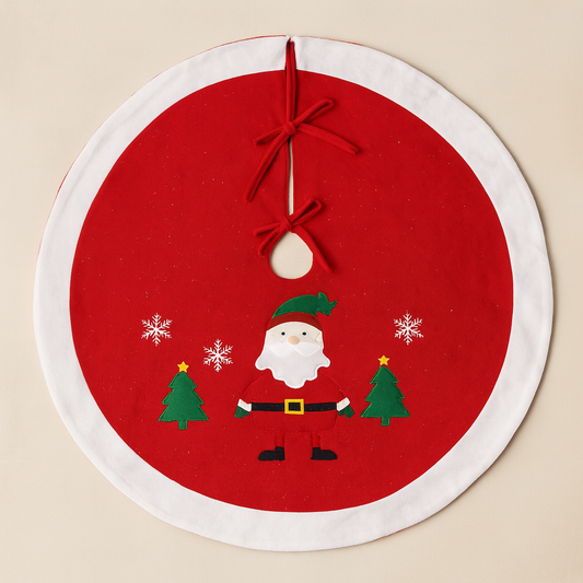 Festive Christmas Tree Skirt (90cm)