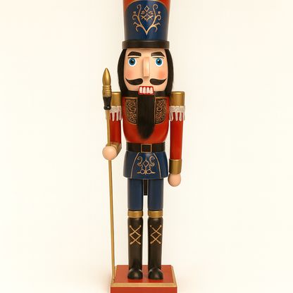 Premium Wooden Nutcracker – Holiday Collection (60cm)