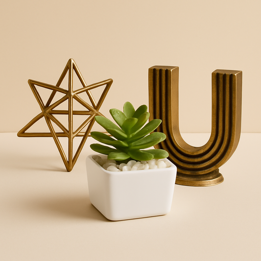 Artificial Lotus Succulent – Elegant Natural-Look Decor 🌿 (5cm) pack of 3