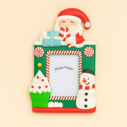 Hanging Christmas Photo Frames - Set Of 2