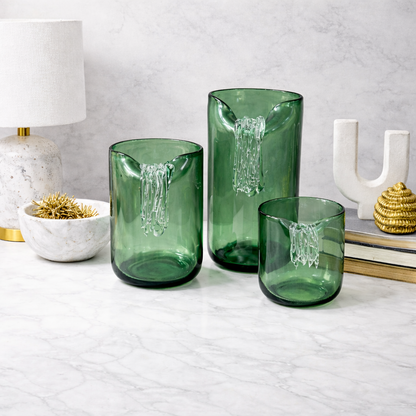 Decorative Glass Vases set of 3