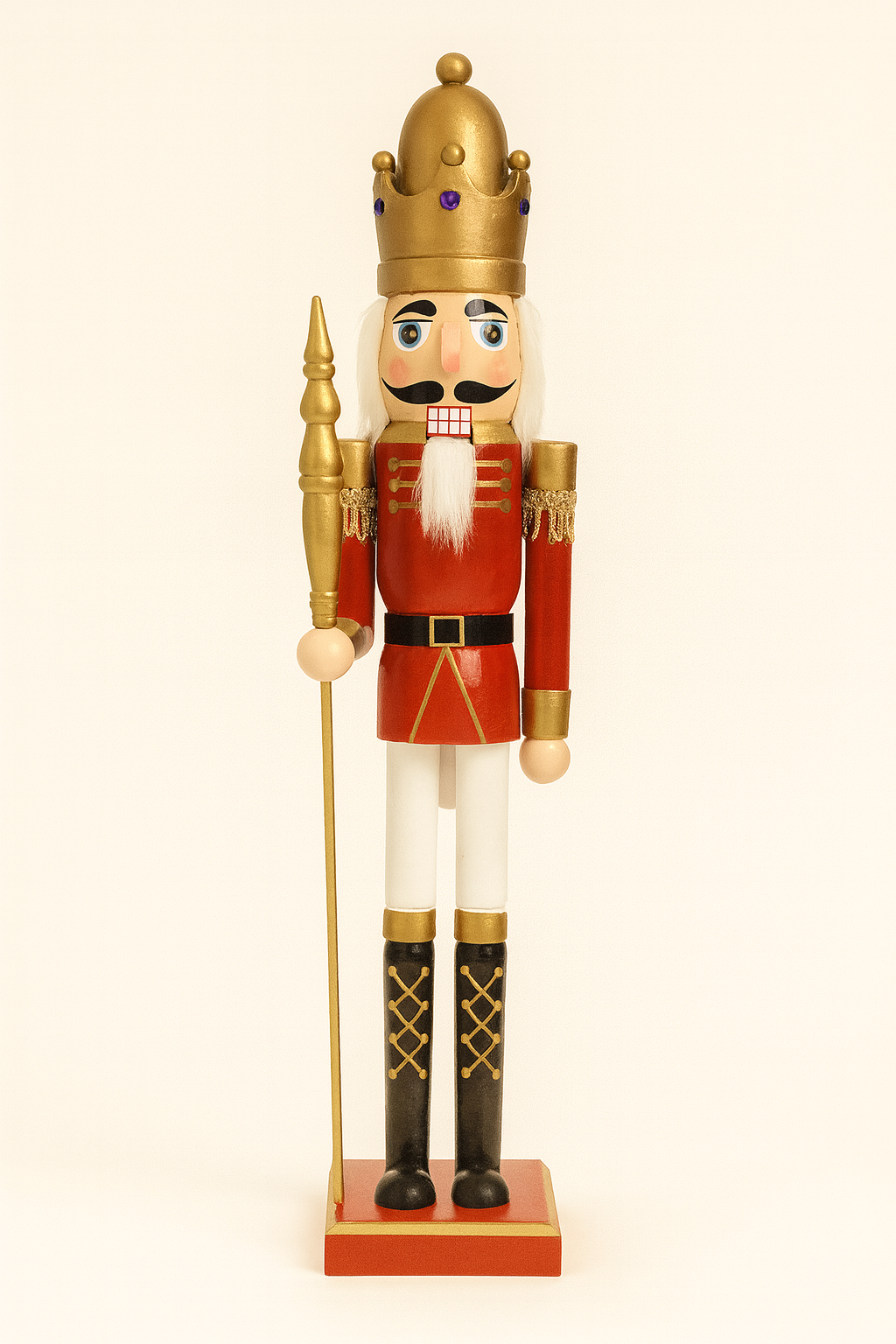 Premium Wooden Nutcracker – Holiday Collection (60cm)