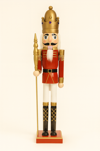 Premium Wooden Nutcracker – Holiday Collection (60cm)