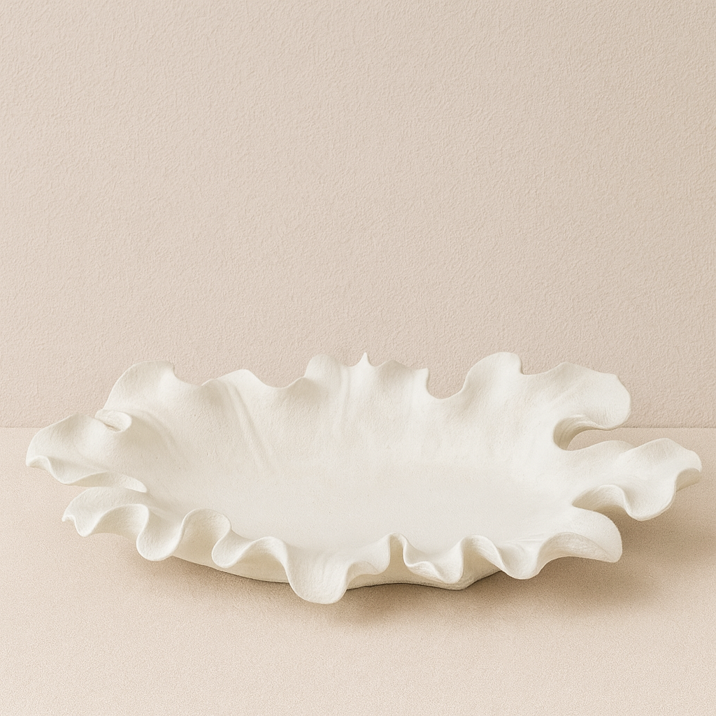 Artistic Wavy Decorative Bowl