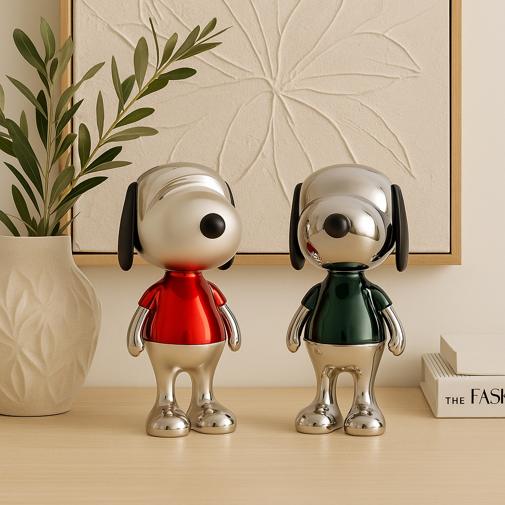 Shiny Metal Decorative Figurine