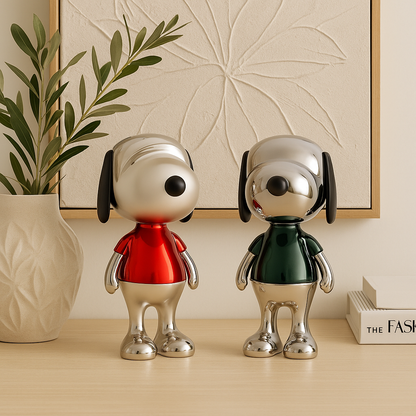 Shiny Metal Decorative Figurine