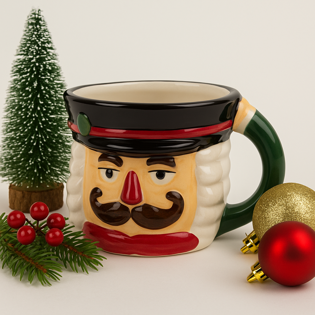 Festive Nutcracker Mugs