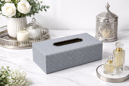 Elegant Leather Tissue Box