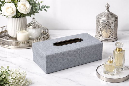Elegant Leather Tissue Box