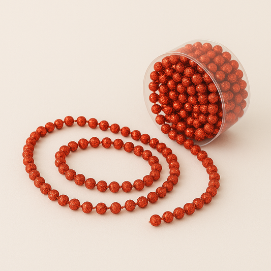 Christmas Bead Garland - pack of 2