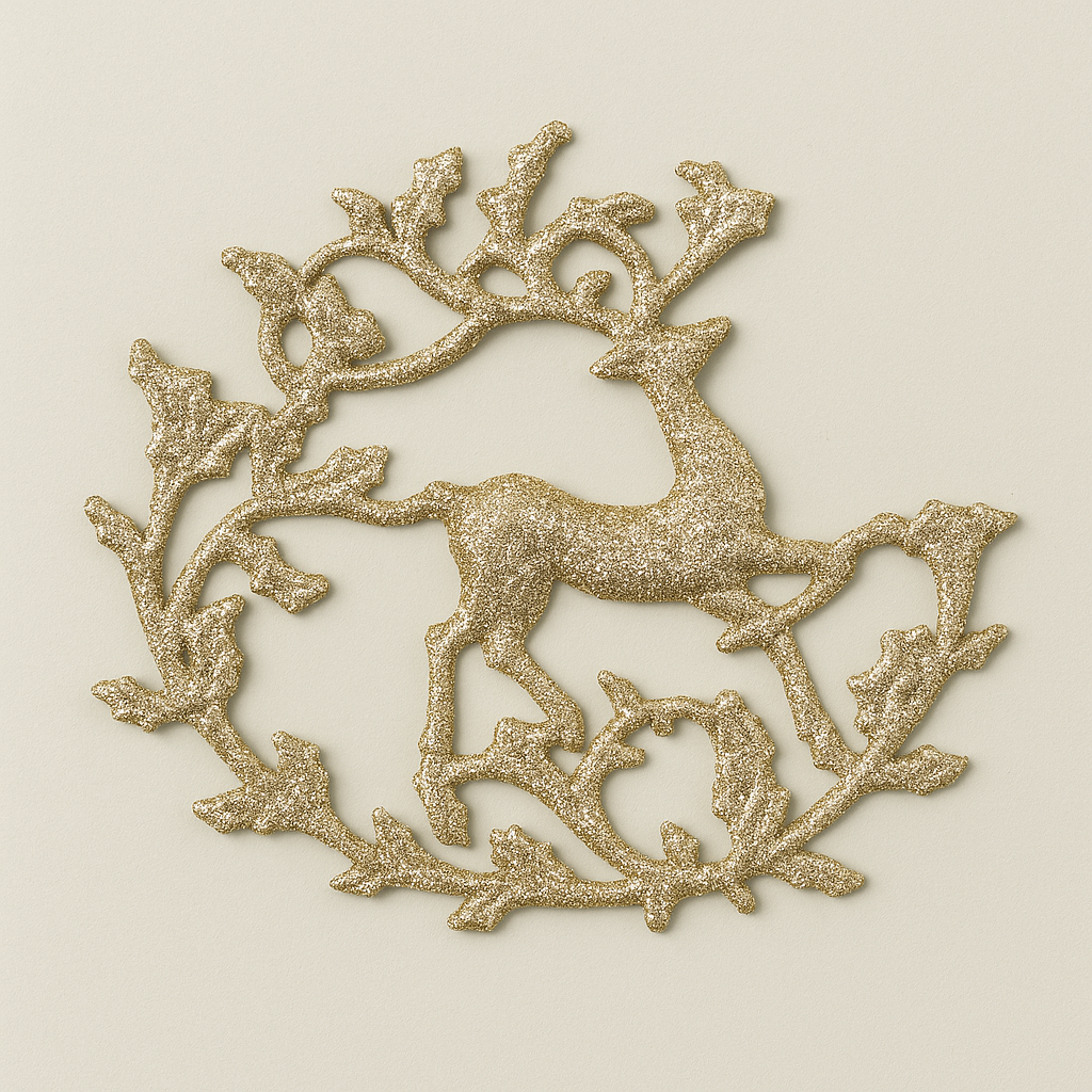 Elegant Christmas Ornaments- pack of 4