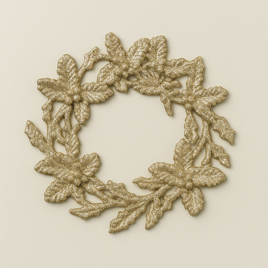 Elegant Christmas Ornaments- pack of 4