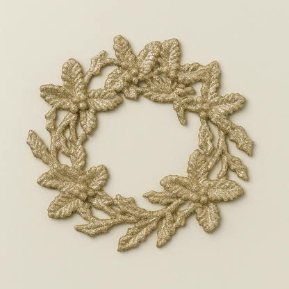 Elegant Christmas Ornaments- pack of 4