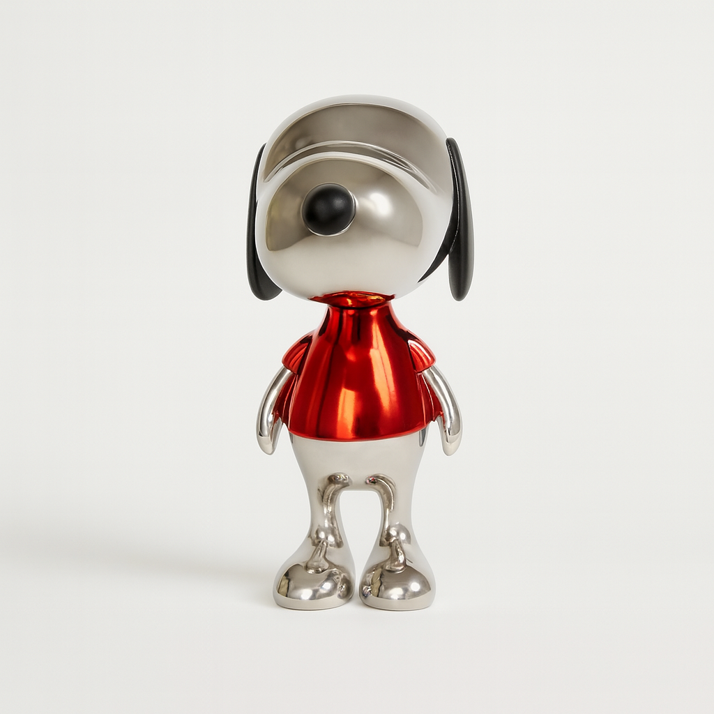 Shiny Metal Decorative Figurine