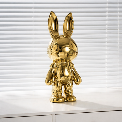 Luxury Gold Bunny Decorative Figurine