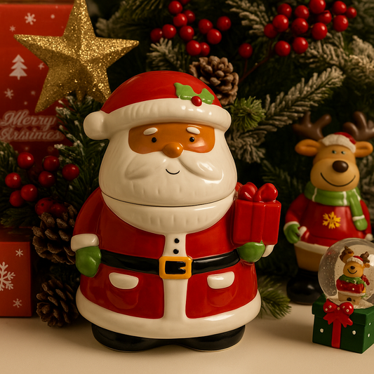 Ceramic Santa Cookie Jar (40cm)