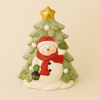 Snowman Christmas Decor-With lights batteries