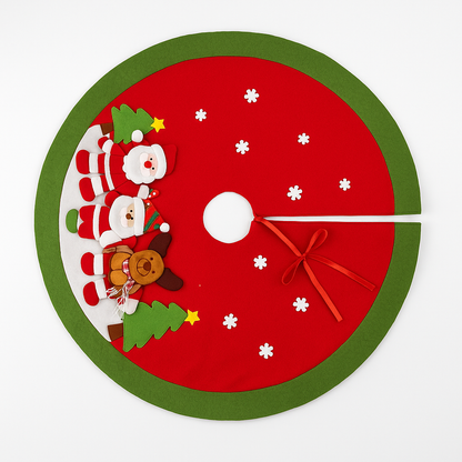 Festive Christmas Tree Skirt (120cm)