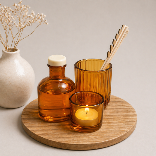 Elegant Diffuser Set with a Warm Touch