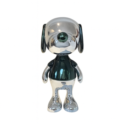 Shiny Metal Decorative Figurine