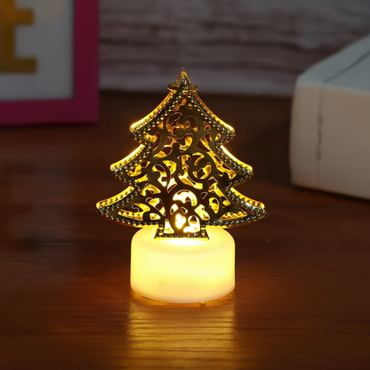 Festive LED Candle Decorations -pack of 12