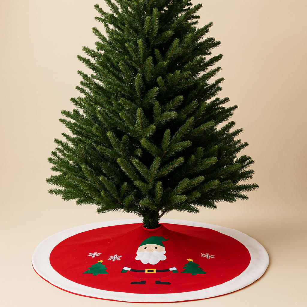 Festive Christmas Tree Skirt (90cm)