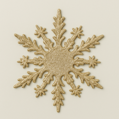 Elegant Christmas Ornaments- pack of 4