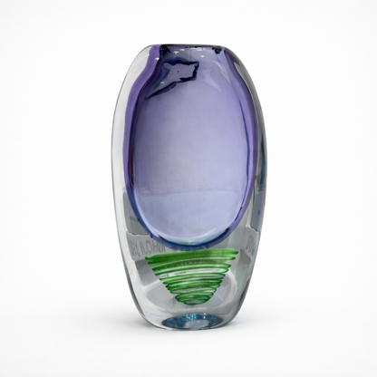 Modern Colored Heavy Glass Vases