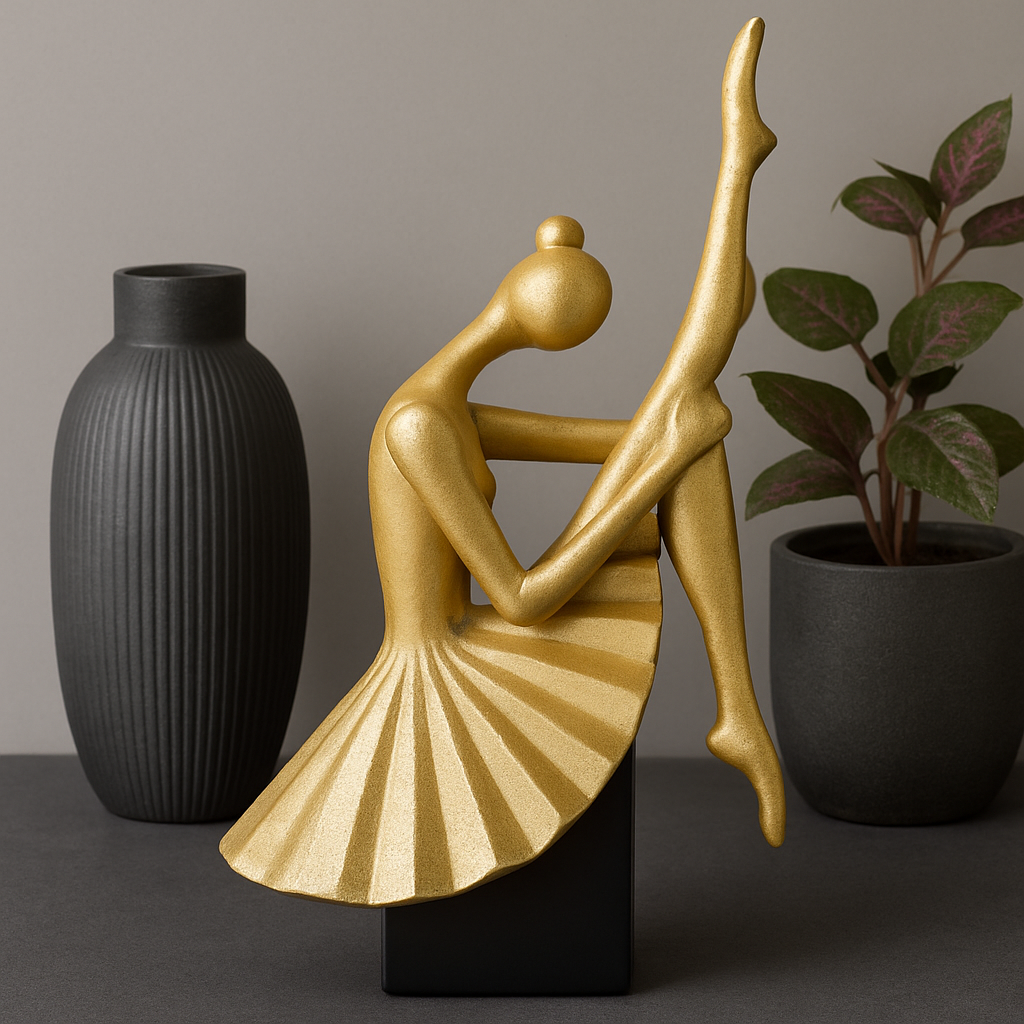 Elegant Ballet Dancer Sculpture