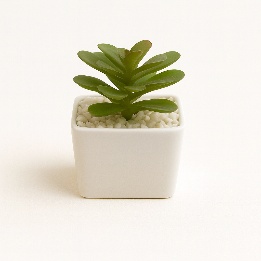 Artificial Lotus Succulent – Elegant Natural-Look Decor 🌿 (5cm) pack of 3