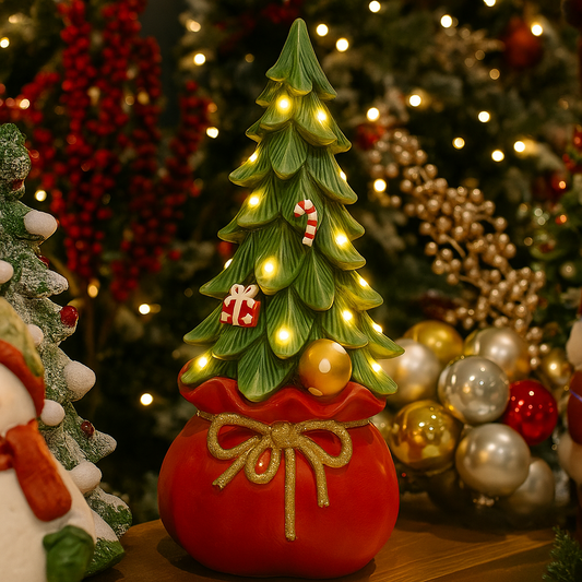 Illuminated Decorative Christmas Tree