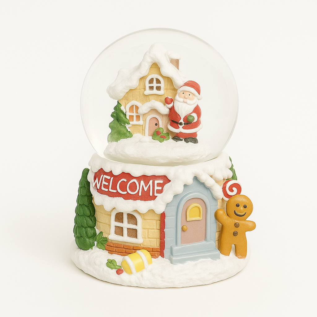 Musical Christmas Globe With Batteries