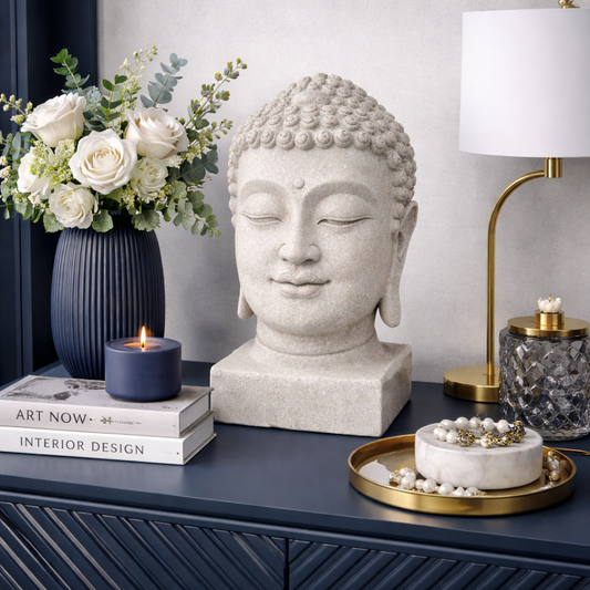 Luxury Buddha Decorative Statue | Refined & Elegant Accent (45cm)