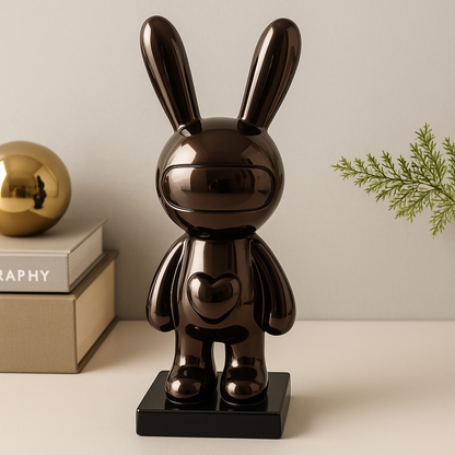 Modern Bunny Sculpture