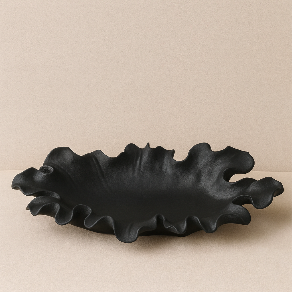 Artistic Wavy Decorative Bowl