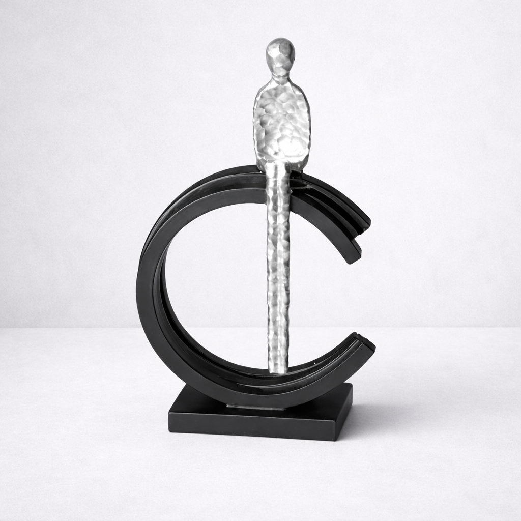 Contemporary Artistic Décor Piece set of 2