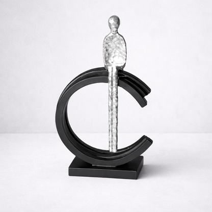 Contemporary Artistic Décor Piece set of 2