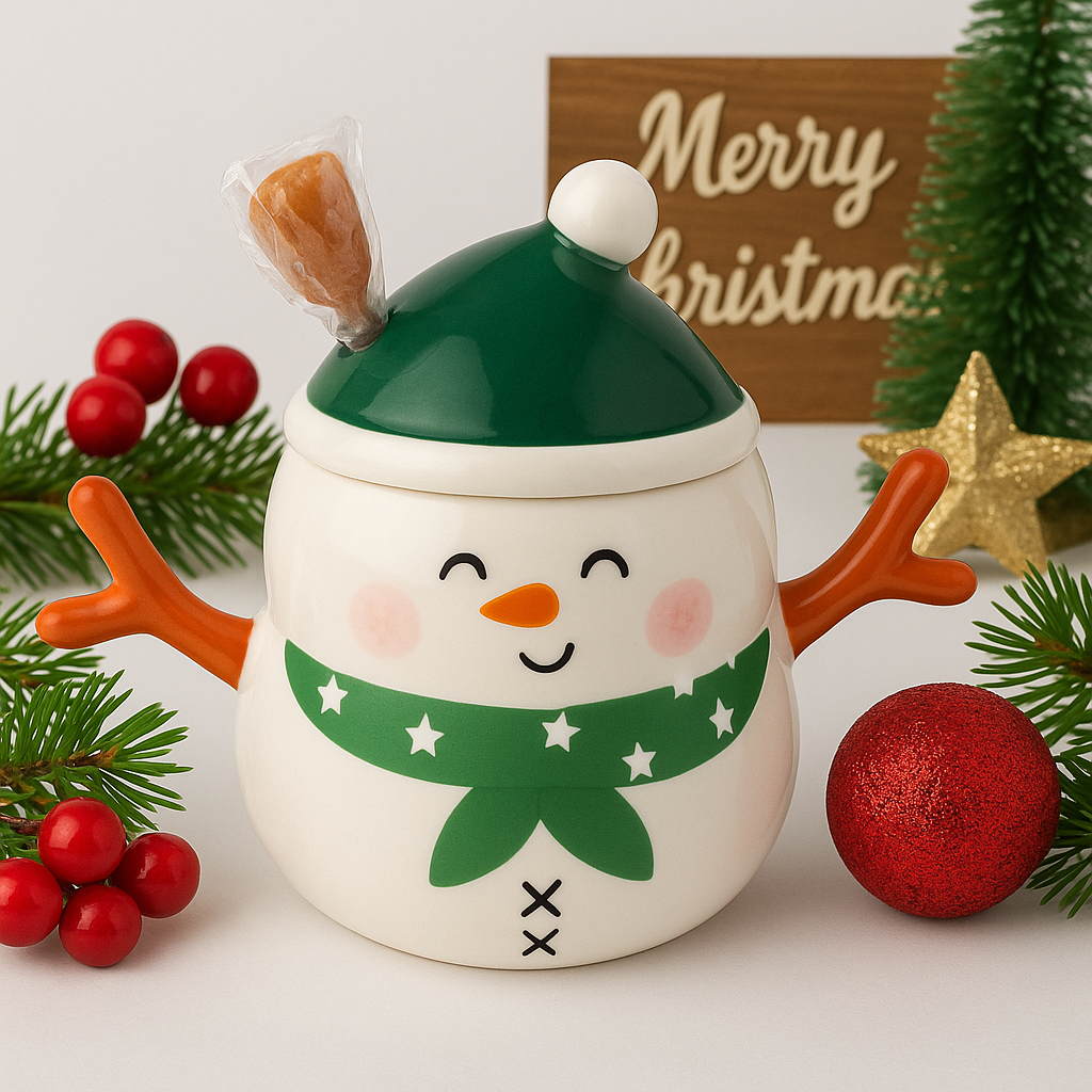 Festive Snowman Mug