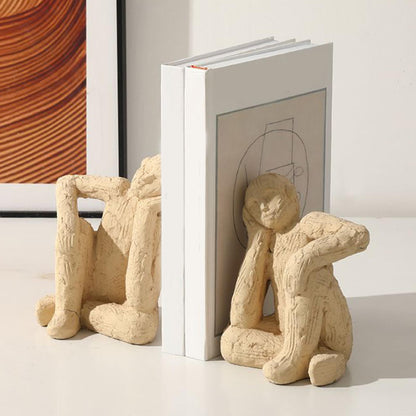 Artistic Ceramic Bookends set of 2